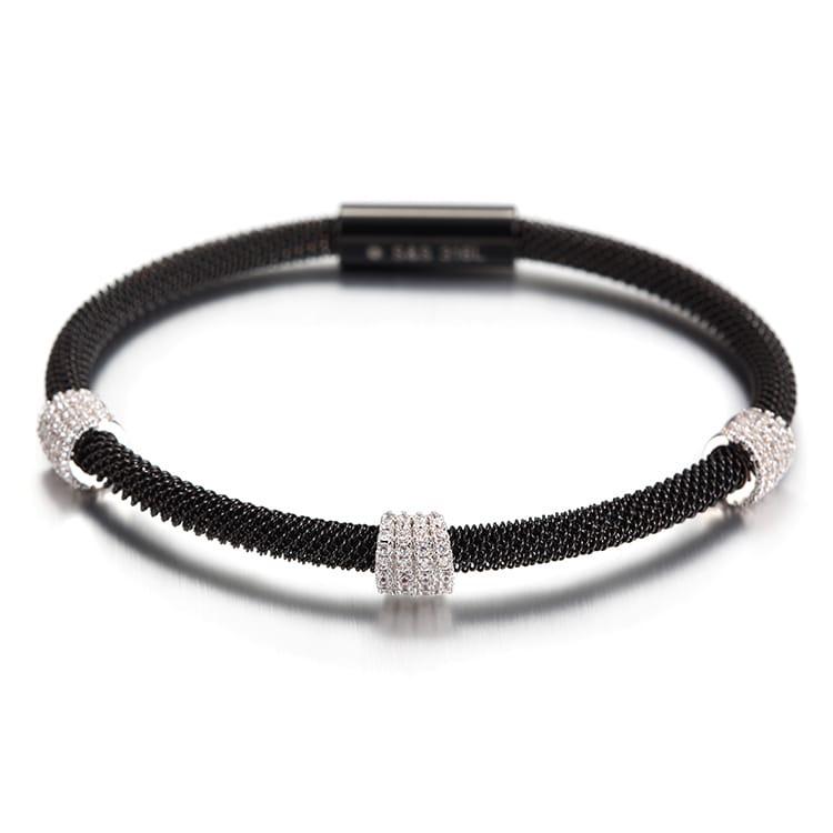 Pavé Mesh Bracelet