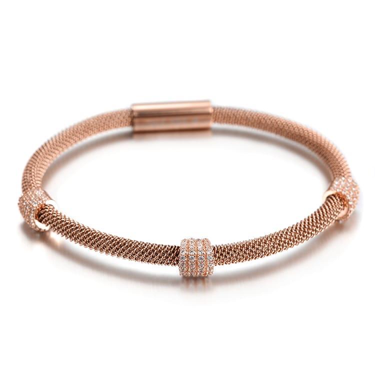 Pavé Mesh Bracelet