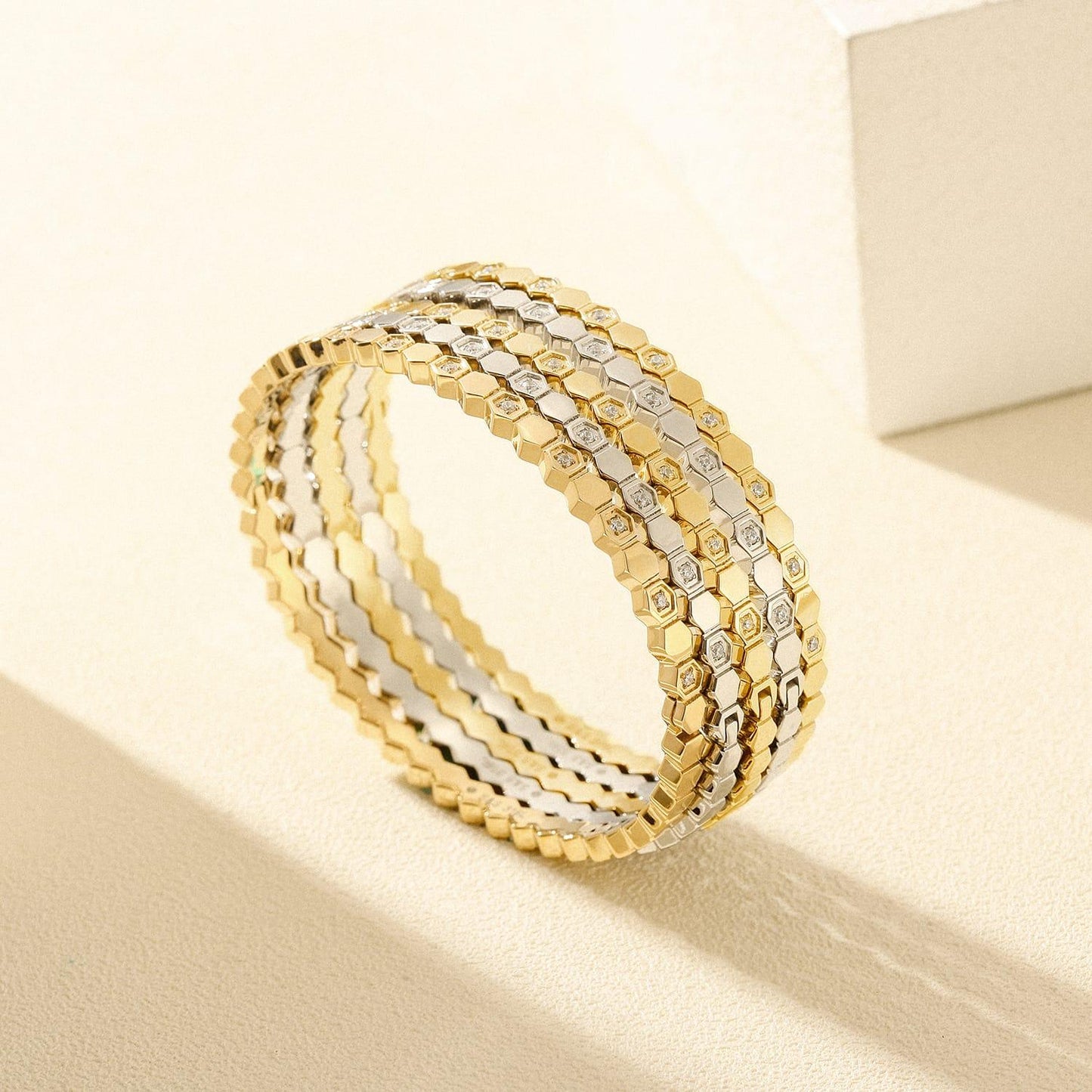 Hexagon Bangle